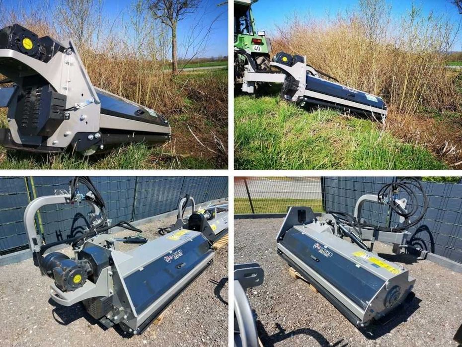 Косарка дорожня (мульчер) комунальна німецька AGF-160 мульчирователь