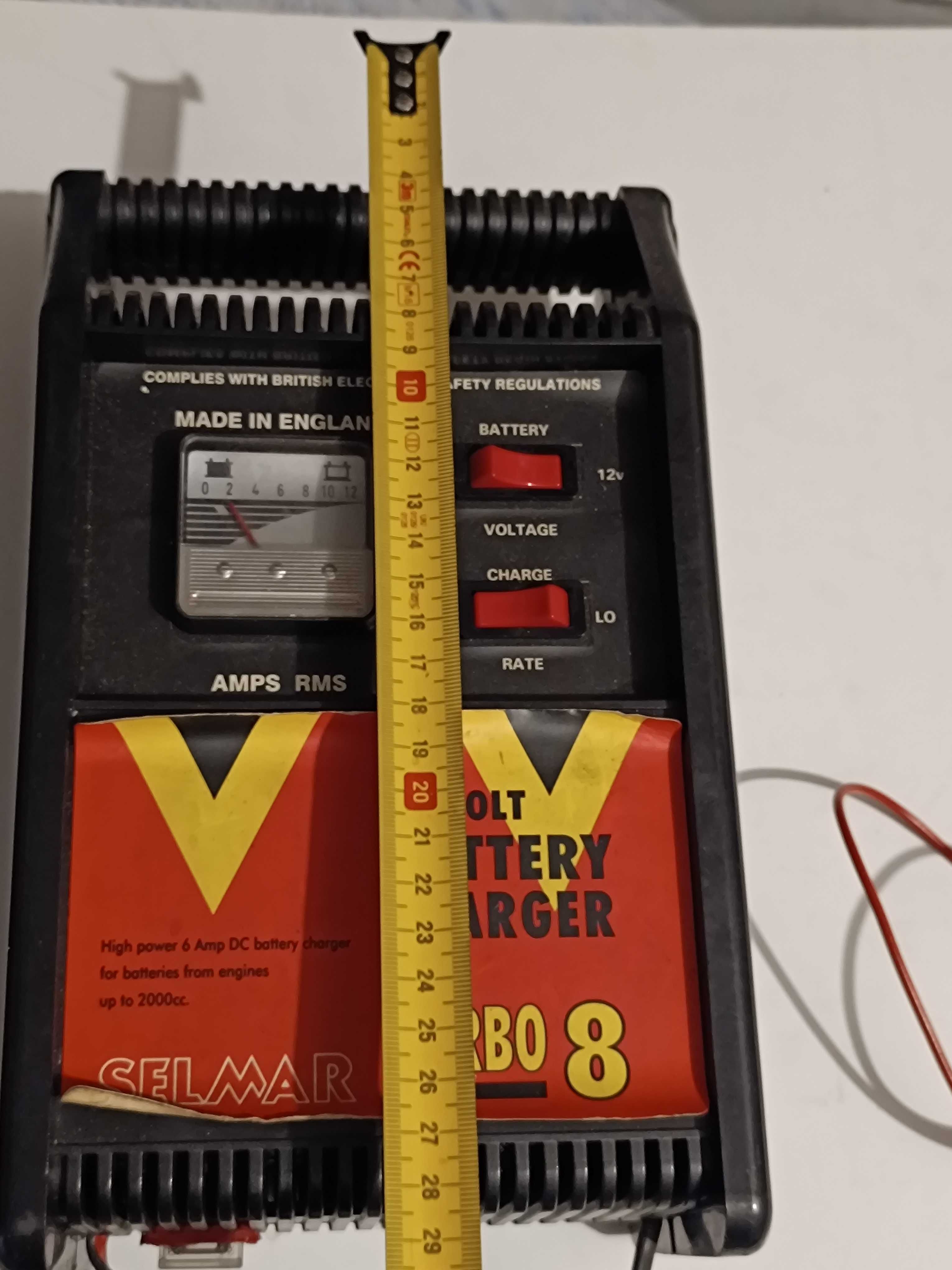 Carregador de Bateria 12V Turbo 8