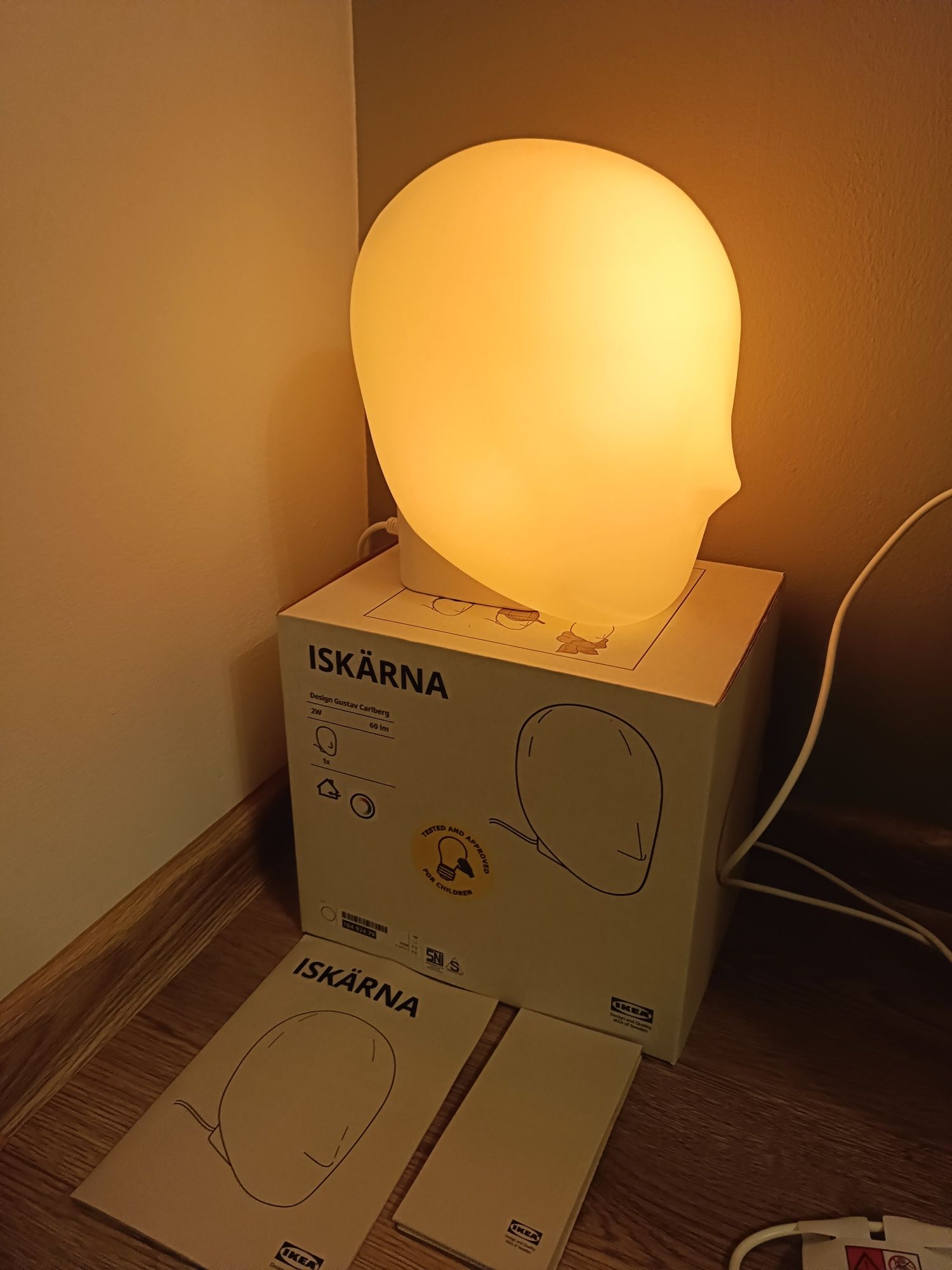 Lampa Ikea ISKÄRNA