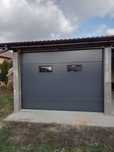 ANTRACYT BRĄZ 3000X2500 Brama garażowa segmentowa ocieplana 4cm.