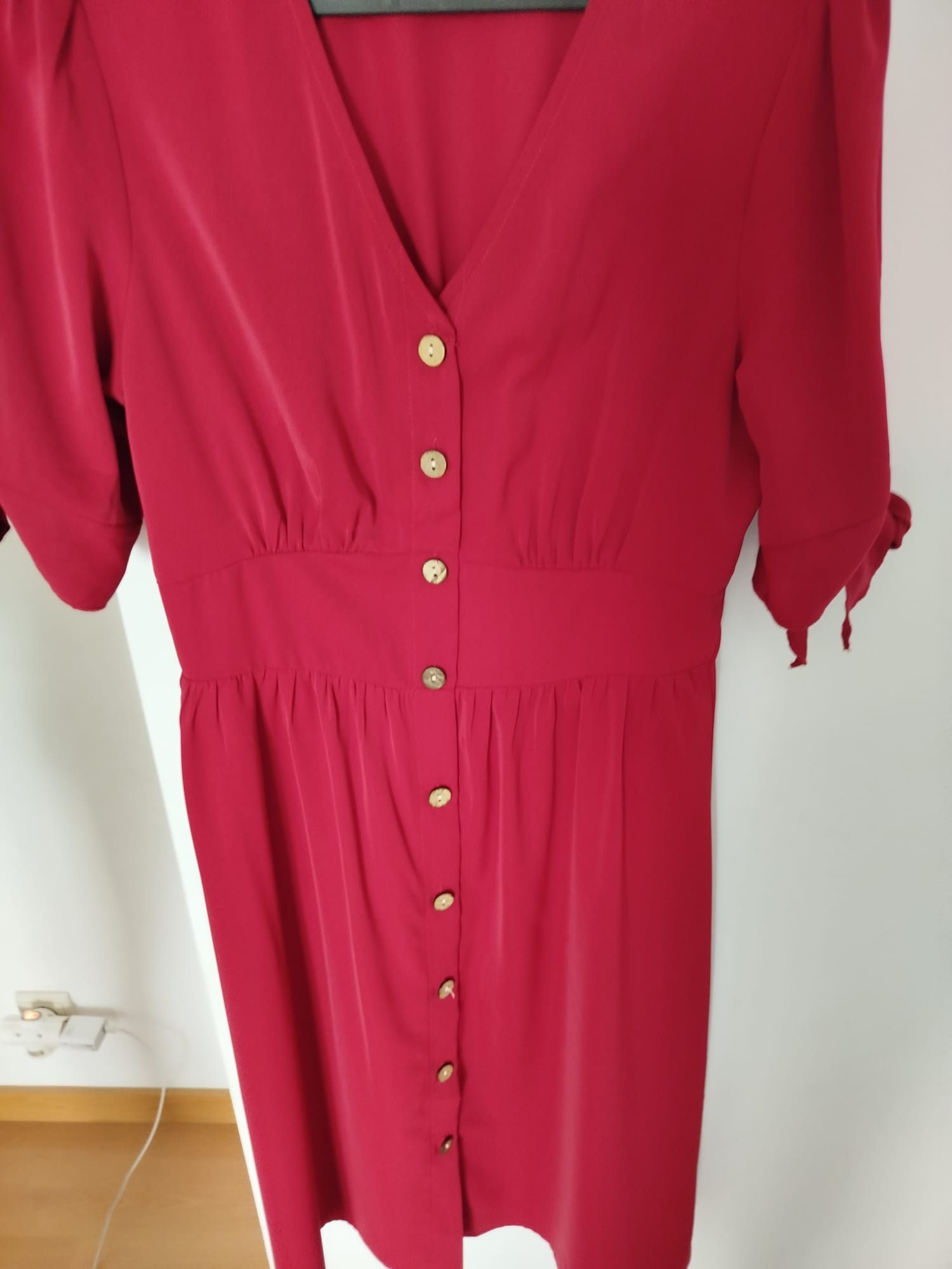 Vestido vermelho tamanho S