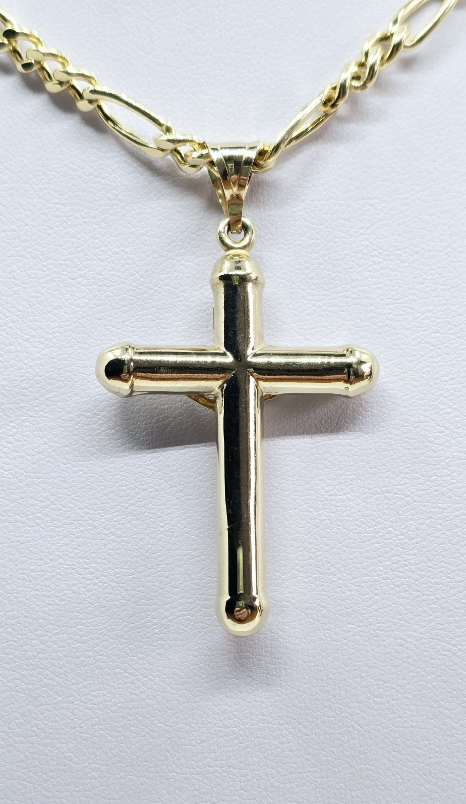 Złota zawieszka Krzyż próba 585 14k