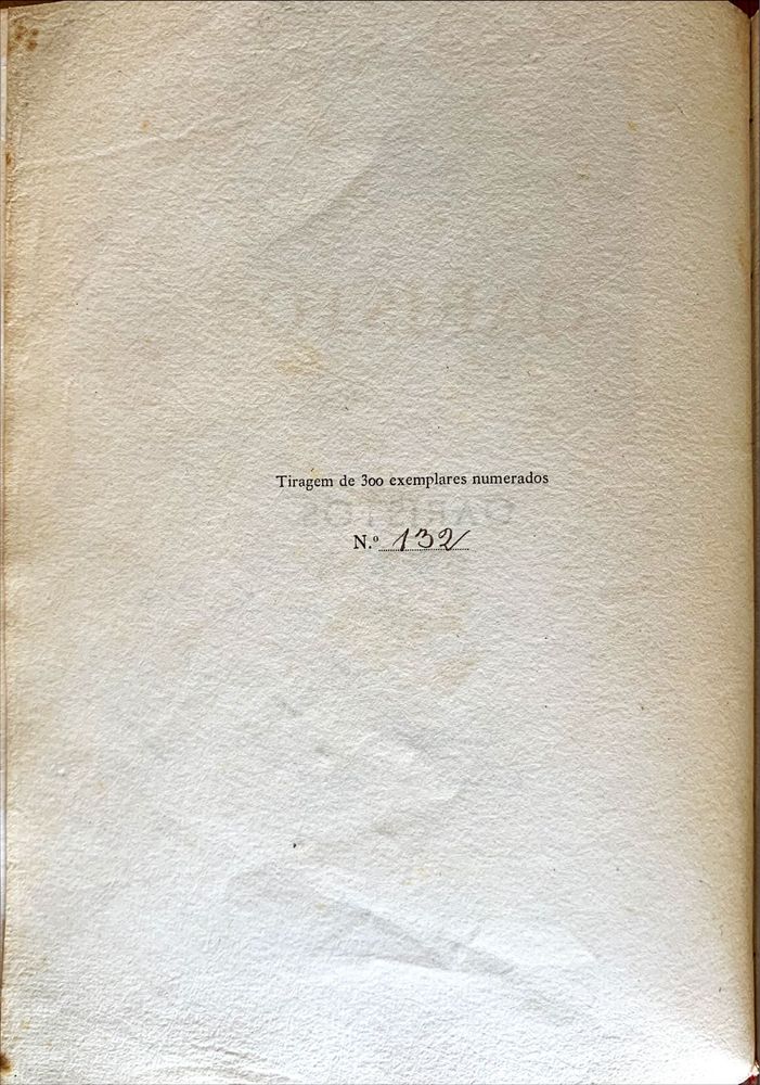 Oaristos - Eugenio de Castro - 1890 - 1.ª edicao - Dedicatoria