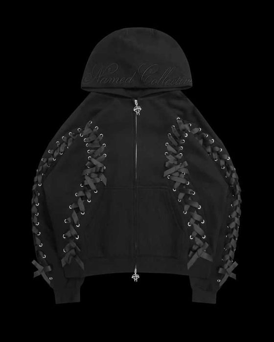 Named Collective Ghost Corset Zip Hoodie чорна S/M
