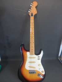 Gitara elektryczna Johnny Guitar Stratocaster. Korea lata 80te.