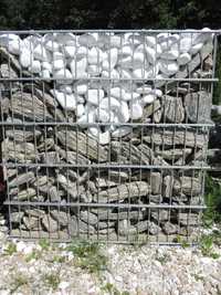 Kora Kamienna Gnejs 63-150 mm Gabion Kamień do gabionów w paski