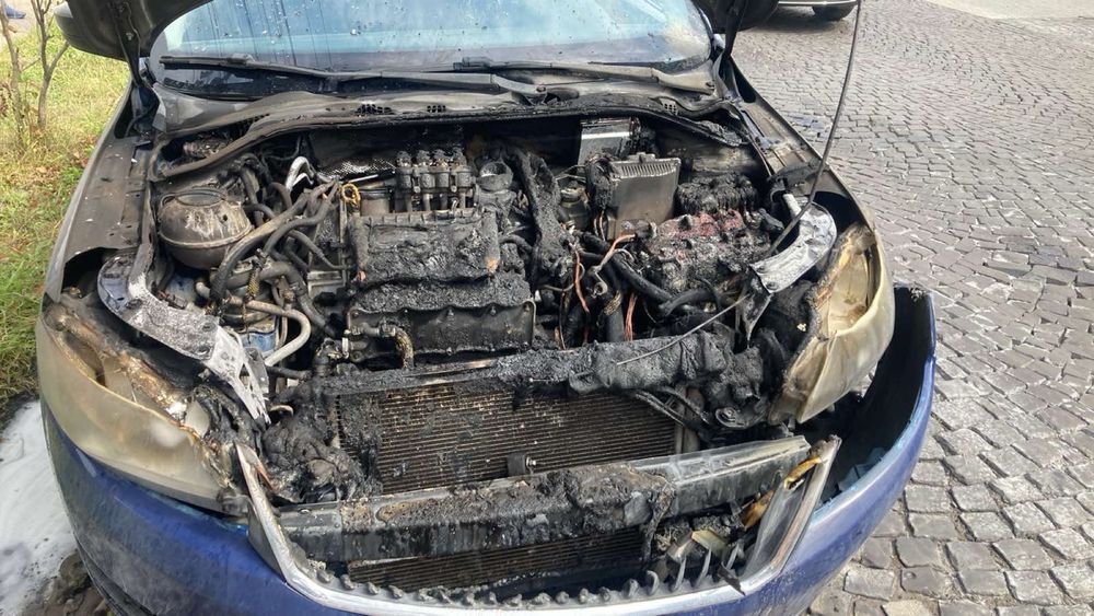 Продам шкоду рапід після не великої пожежі