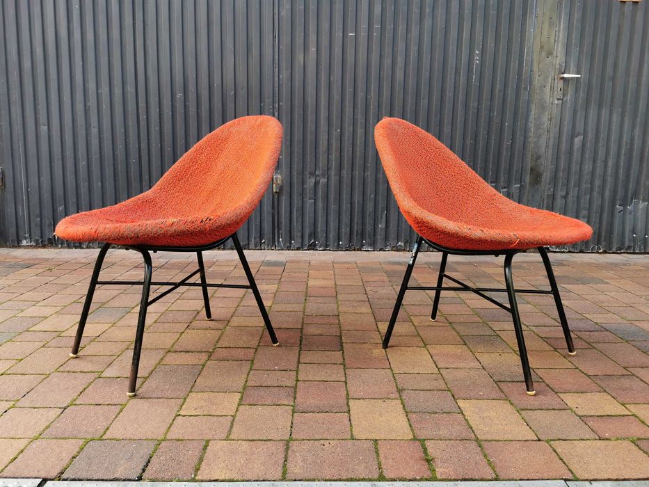 Krzesła proj. Miroslav Navratil- Czechosłowacja '60, PRL