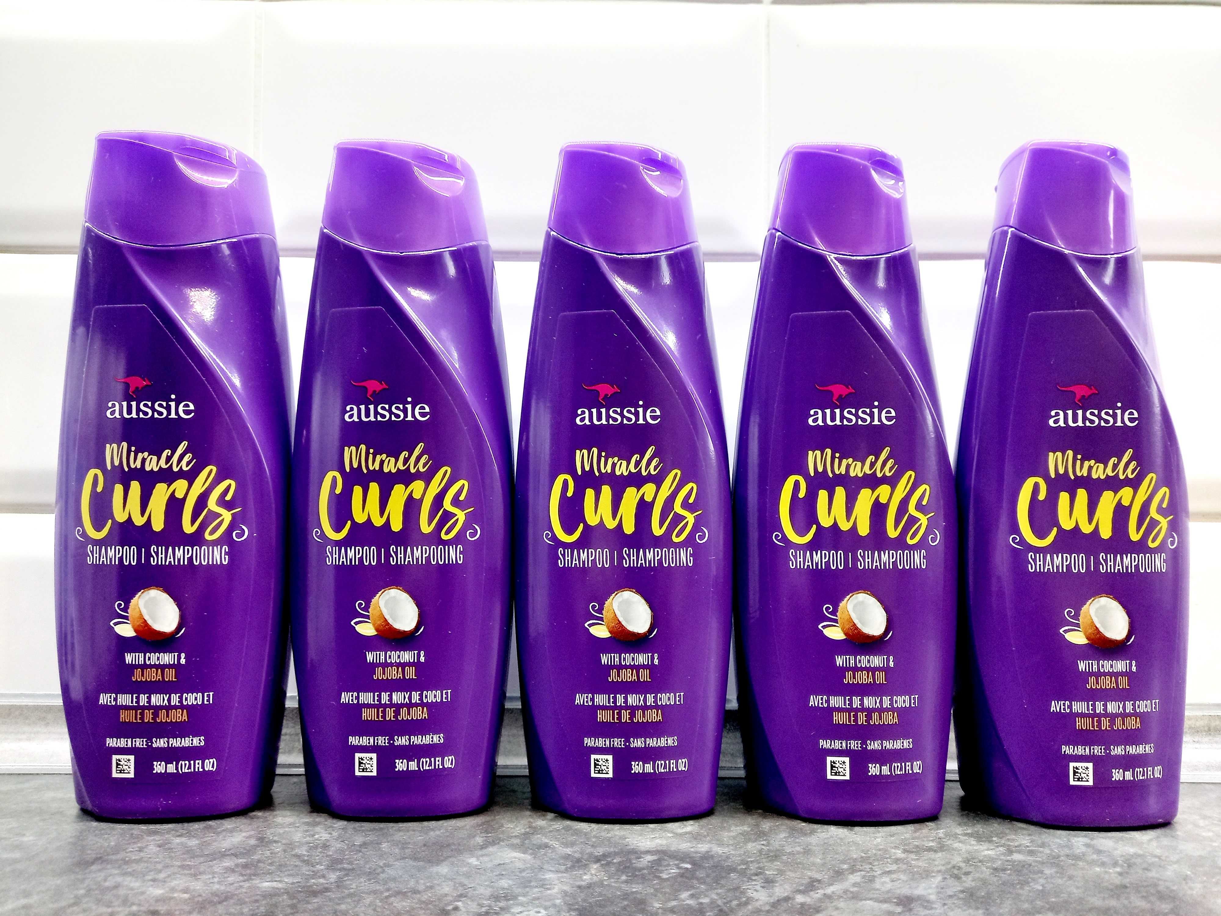 Aussie, Miracle Curls Shampoo (360 мл), шампунь с кокосовым маслом