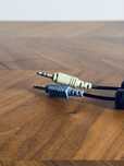 Kabel audio podwójny mini jack 3.5mm, 180 cm, 2 filtry ferrytowe