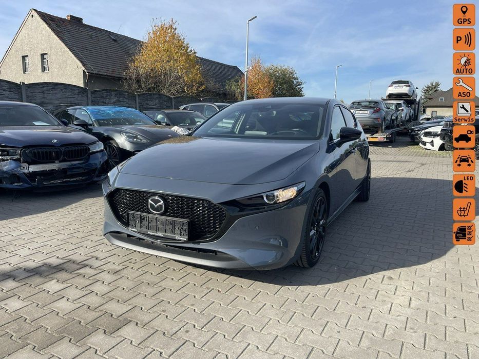 Mazda 3 mHEV Automat Podgrzewanie Kamera Klimatronik:186KM