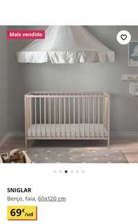 Berço bebé + colchão IKEA