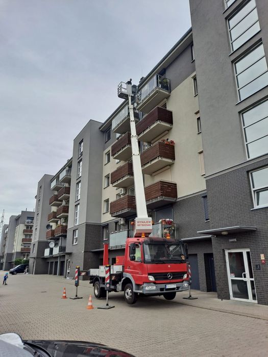 Wynajem Podnośnika Koszowego Zwyżki do 30m NISKIE CENY
