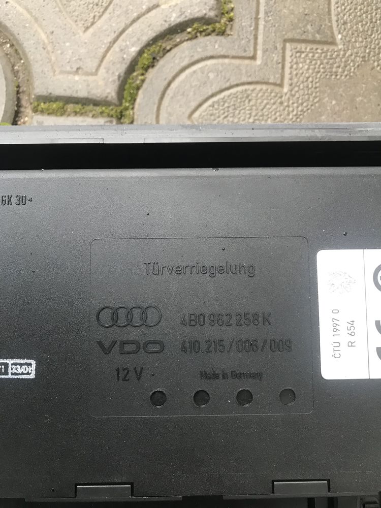 Блок комфорту ауді а6с5 97-05 2.5 тді