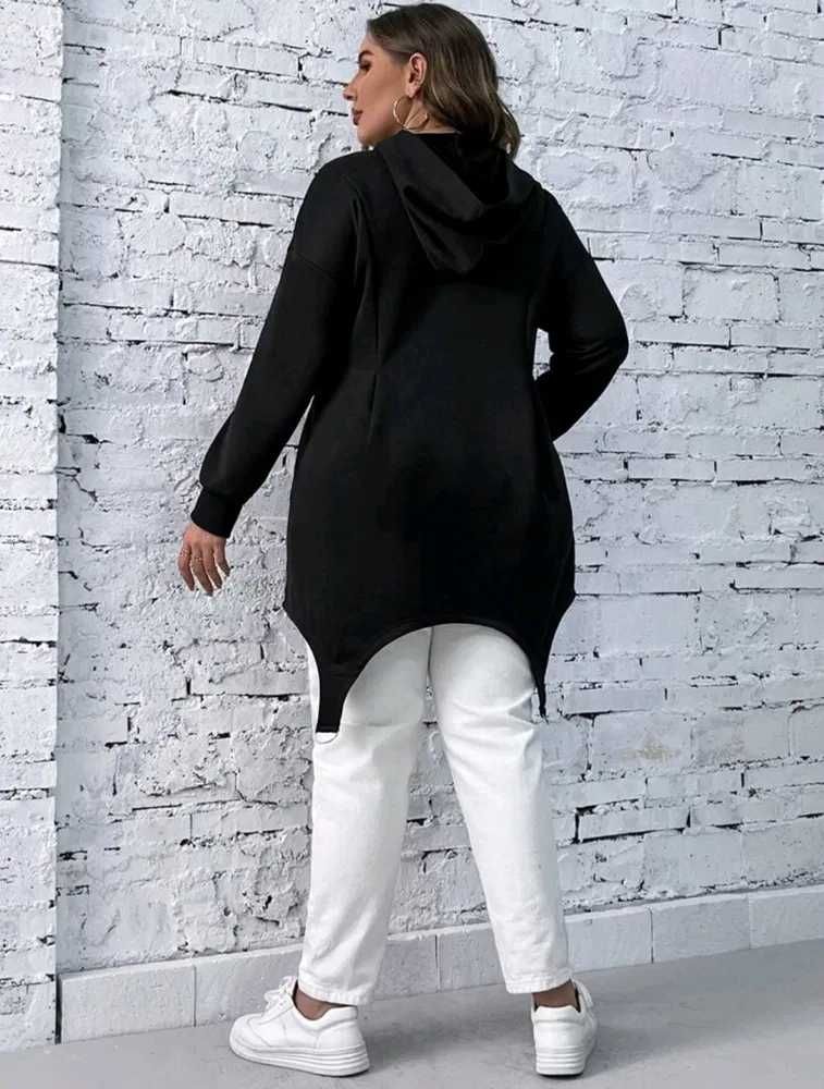 Bluza SHEIN Curve 0XL Plus Size z kapturem