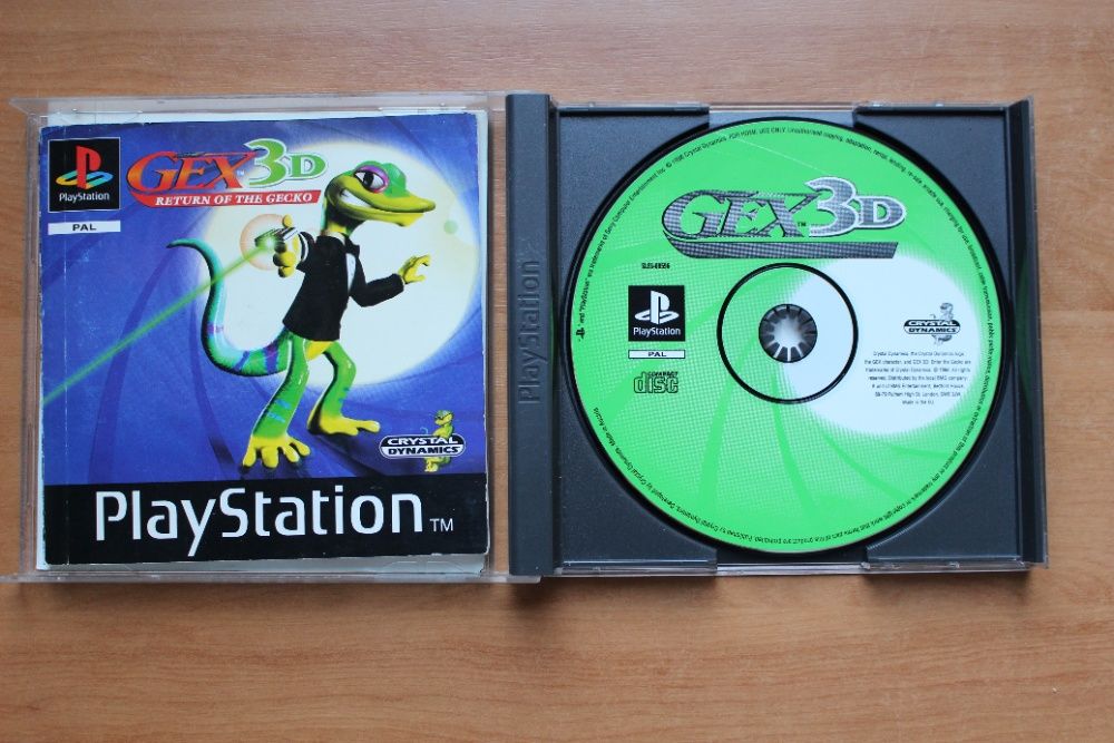 Gra Gex 3D Unikat ps1,psx,ps one