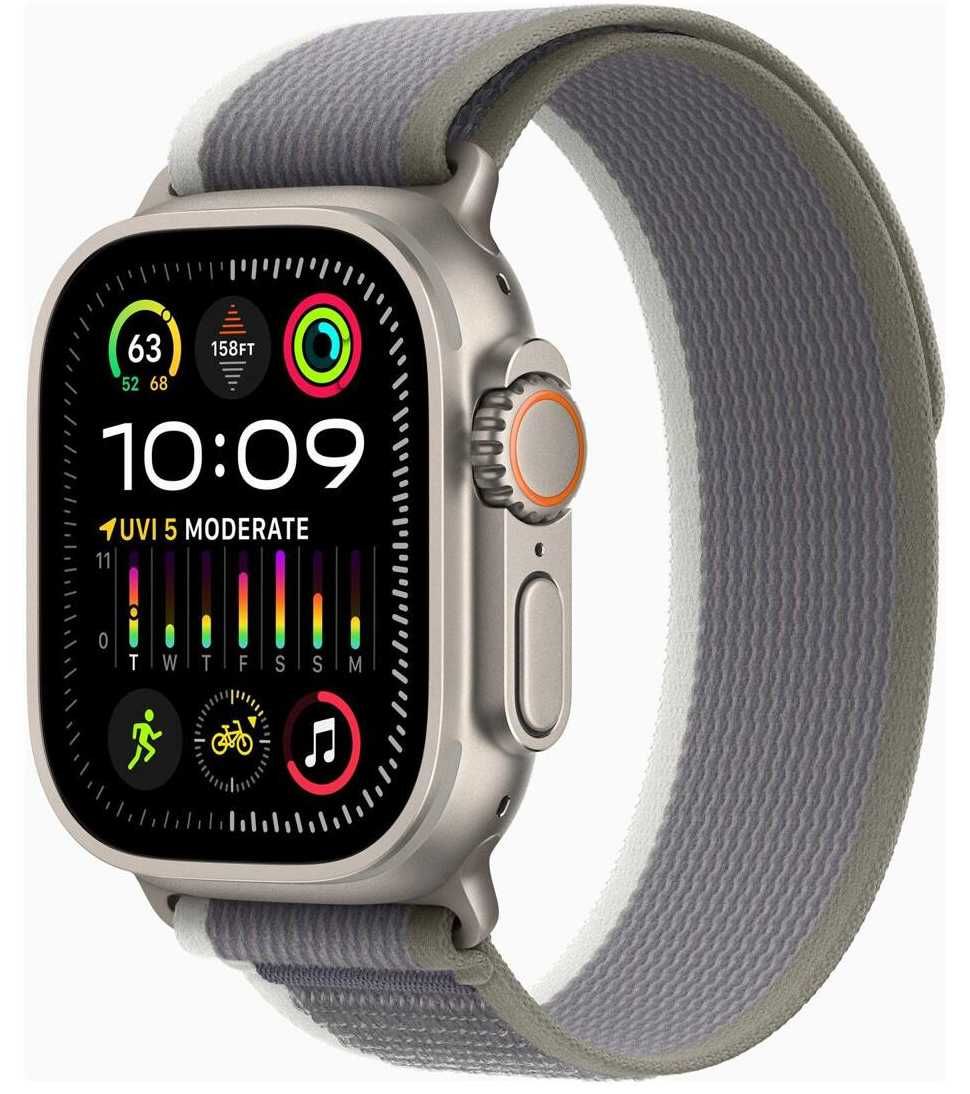 Apple Watch Ultra 2 Titanium Green/Gray S/M 49mm - DOSTAWA GRATIS!