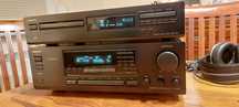 ONKYO odtwarzacz CD DX-7111 i amplituner TX-SV343