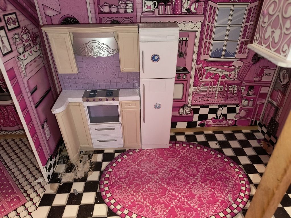 Domek dla lalek barbie Kinderkraft