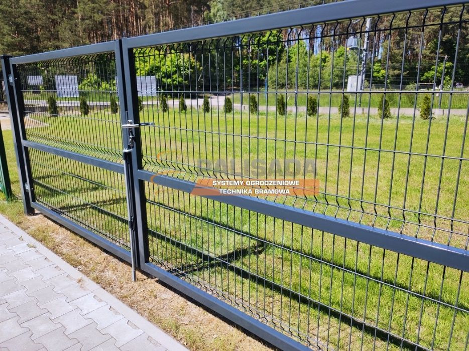BRAMA SKRZYDŁOWA PANELOWA | 1,73 x 4,00 M | 1730 MM x 4000 MM | KOLOR