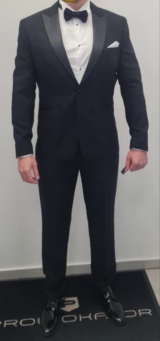 Smoking Ślubny Super Slim Prowokator 182/108/96  54L