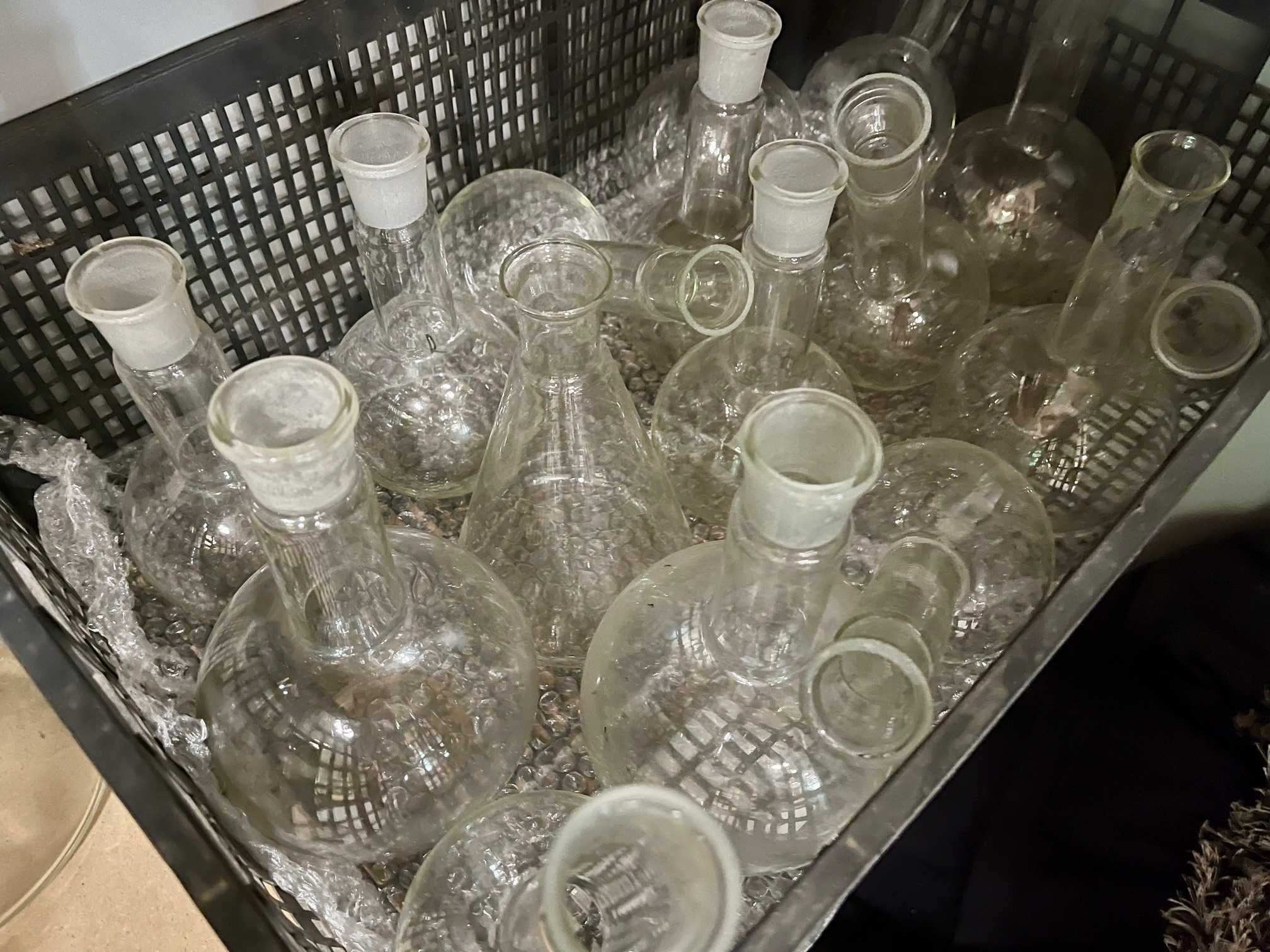Szkło laboratoryjne różne rodzaje