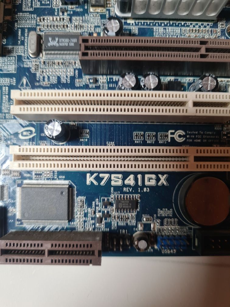 Płyta główna ASRock K7S41GX 1.03 mATX, AGP  SocketA/462