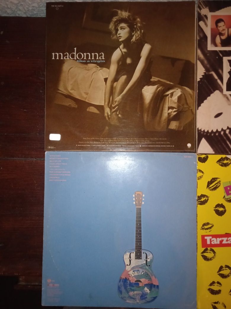 LP vinyl Madonna Dire Straits Baltimora