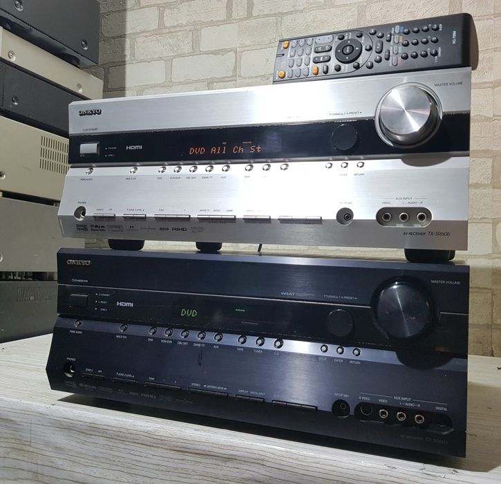 Пульт!7.1AV ресивер/підсилювач Onkyo TX-SR605+1/606 140Вт б/у з Німечч