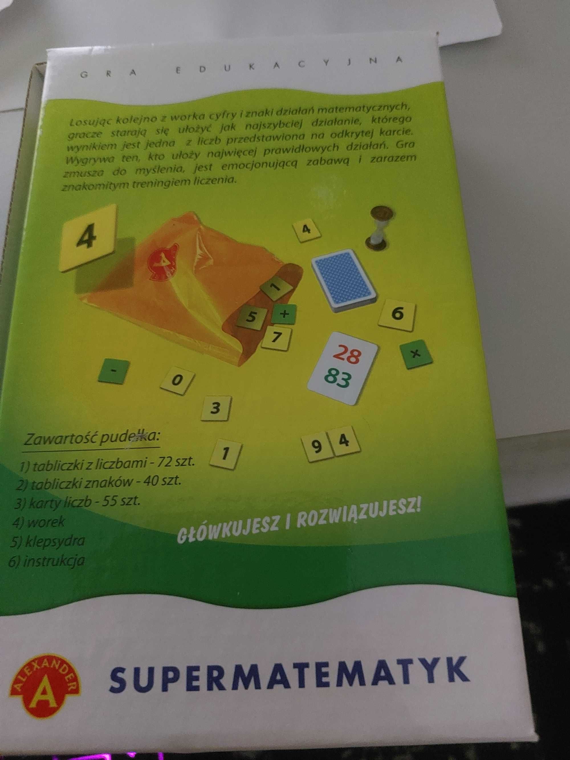 Gra edukacyjna sepermatematyk