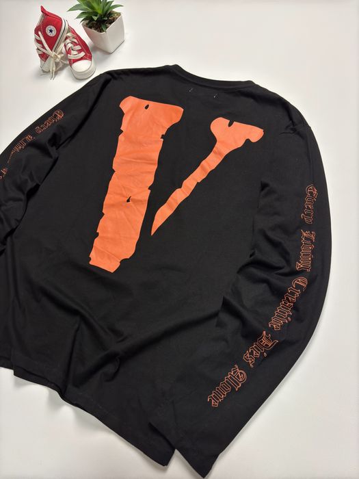 Лонгслив футболка Off-White Vlone Long Sleeve оригинал size S, M