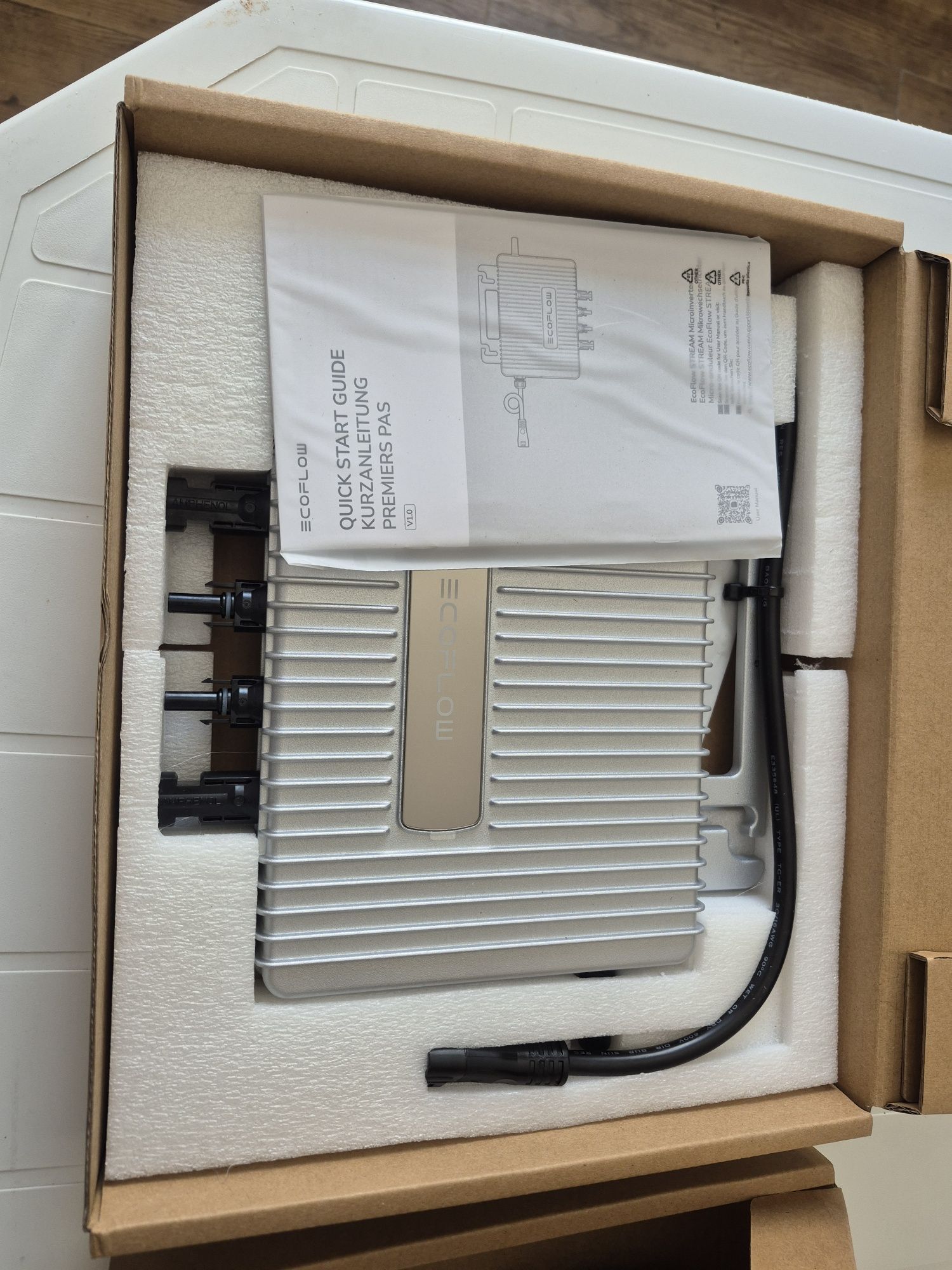Microinversor solar ecoflow STREAM microinverter 800W - 2 paineis