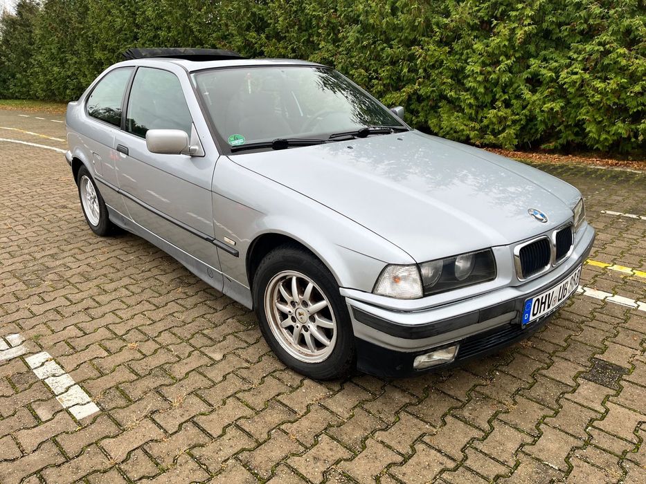 BMW Seria 3 BMW E36 Compact • 160 000 km • Drugi właściciel • Webasto • Klimatyzac