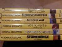 6 DVDs da National Geographic