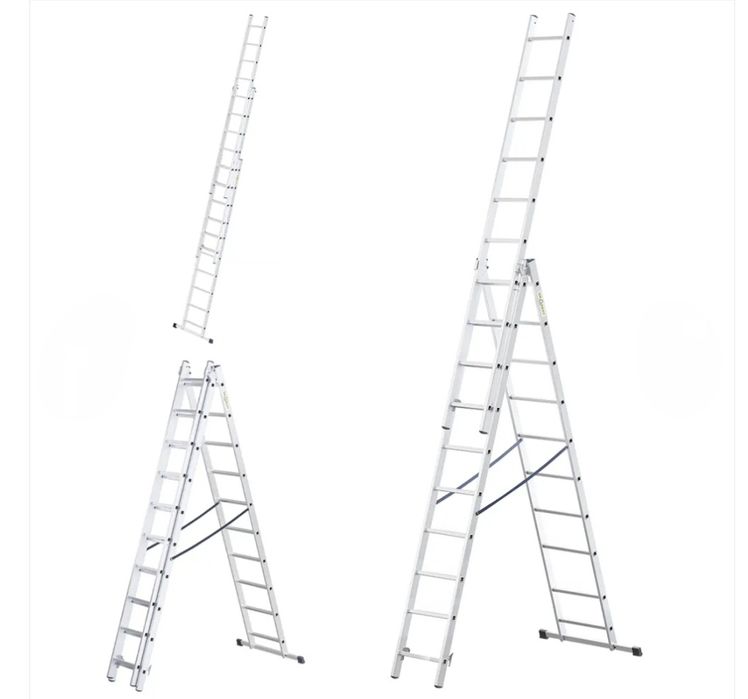 Drabina aluminiowa 3x10 domowa promocja