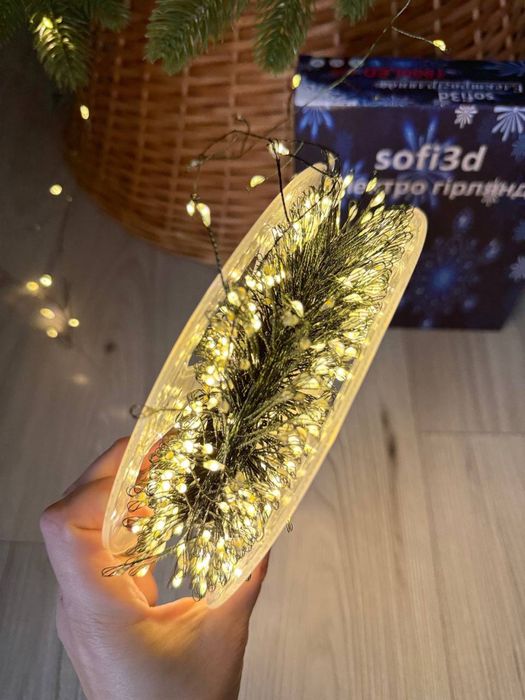 Гірлянда Роса  , Мішура , Вулична