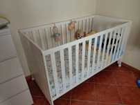 Cama de bebé evolutiva com colchão NOVO