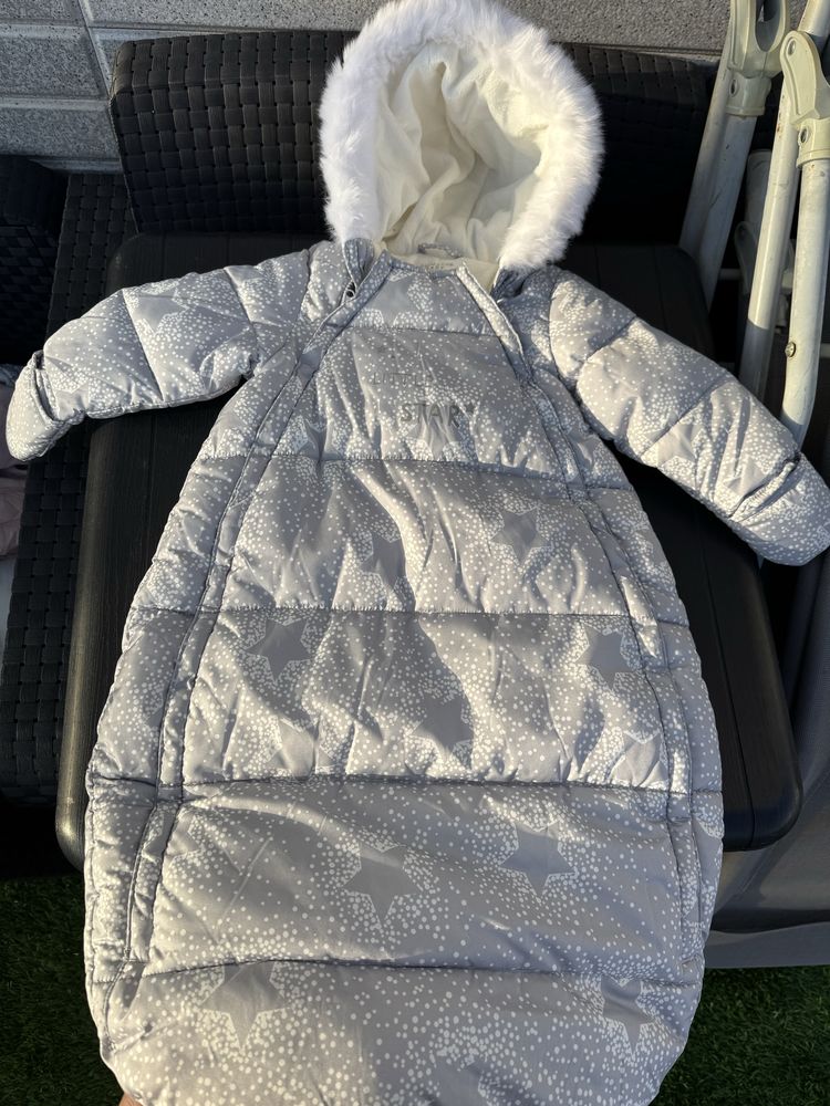 Saco inverno para bebe 6-9 meses