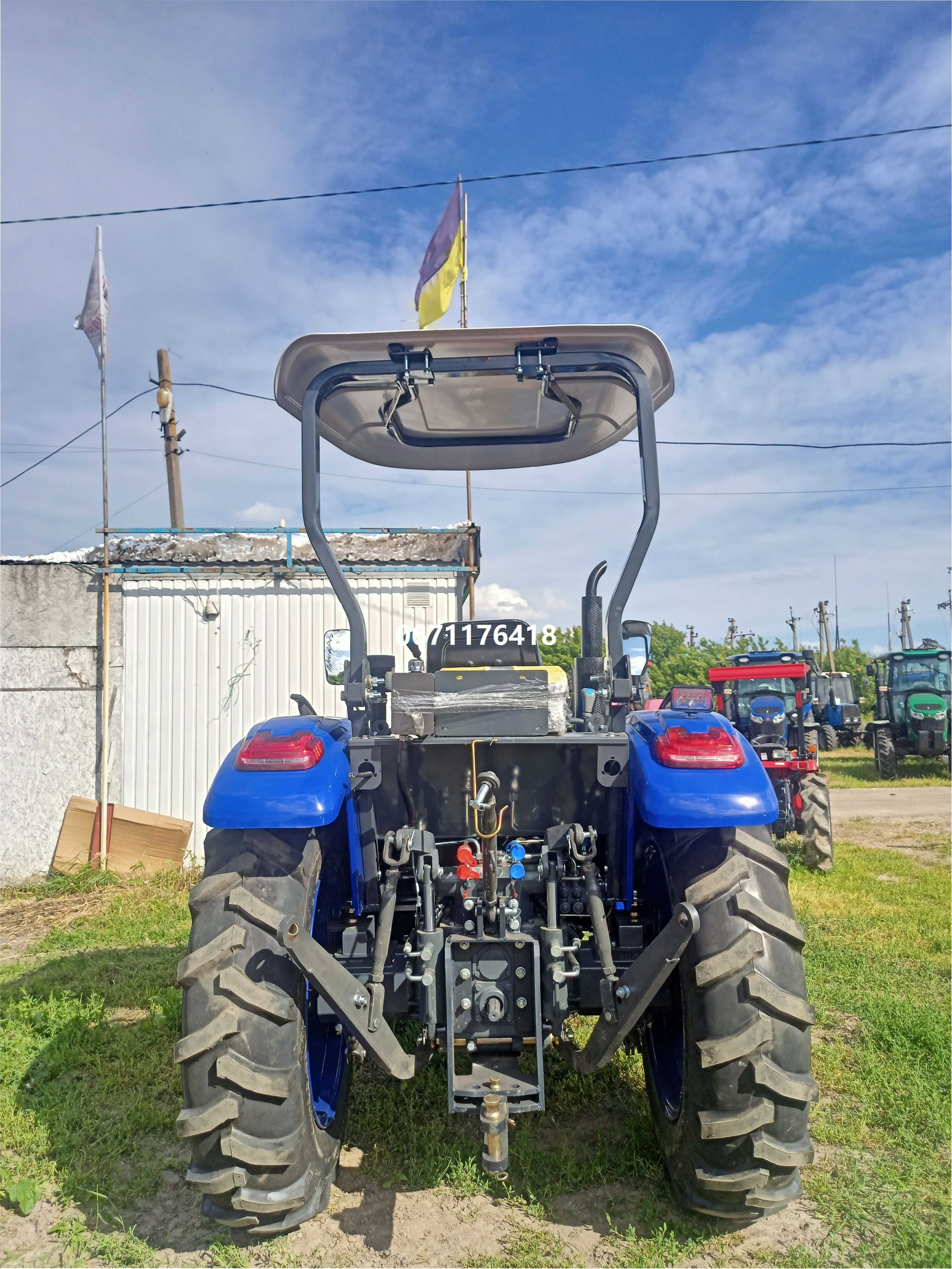 Мінітрактор Файтер ТЕ- 504RD  посилений передній міст реверс компресор