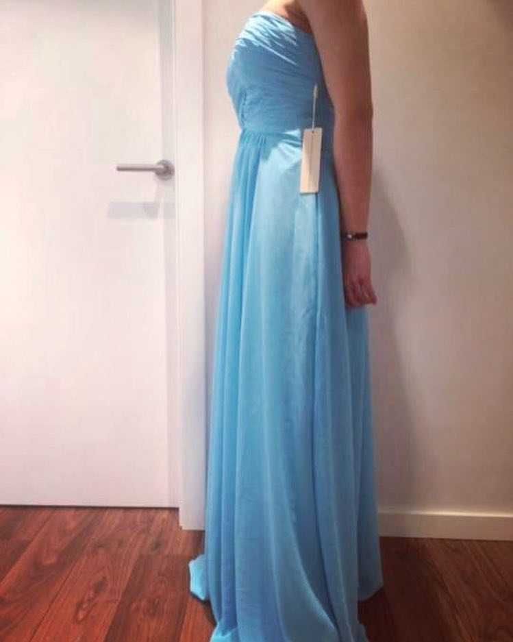 Vestido Simples de Casamento/ Baile/ Gala