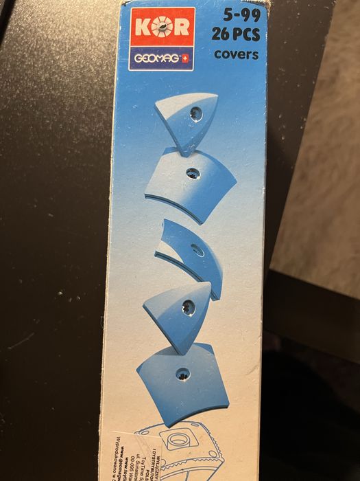 Nowe klocki magnetyczne Kor Geomag