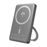 Powerbank Dudao K28S 20W PD 5000mAh z MagSafe i podstawką - szary