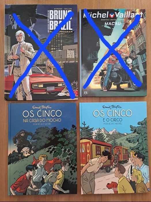 Livros novos  de BD