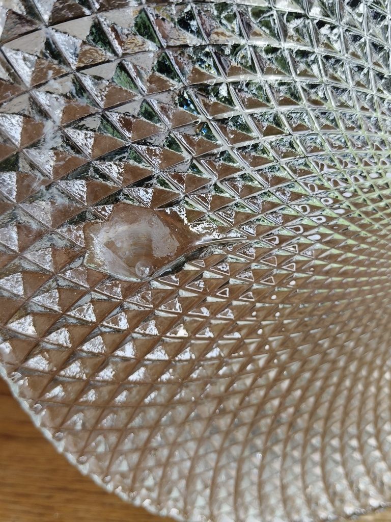 Stara duża patera na ciasto PRL 82