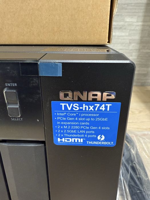 Абсолютно новий Qnap TVS-h674T nas сервер i5/32gb