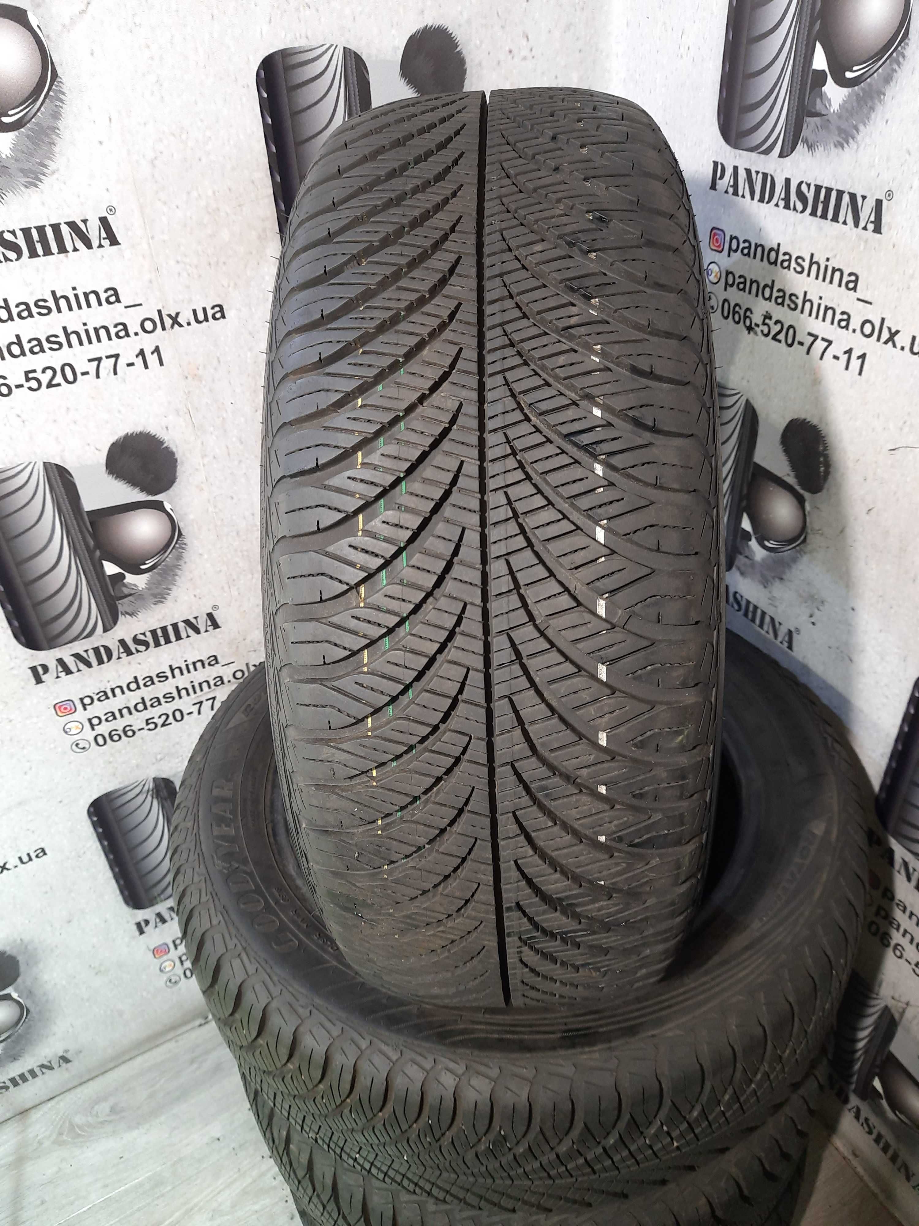 Шини 8мм 215/55 R17 GOODYEAR Vector4Seasons GEN-2 б/у всесезон
