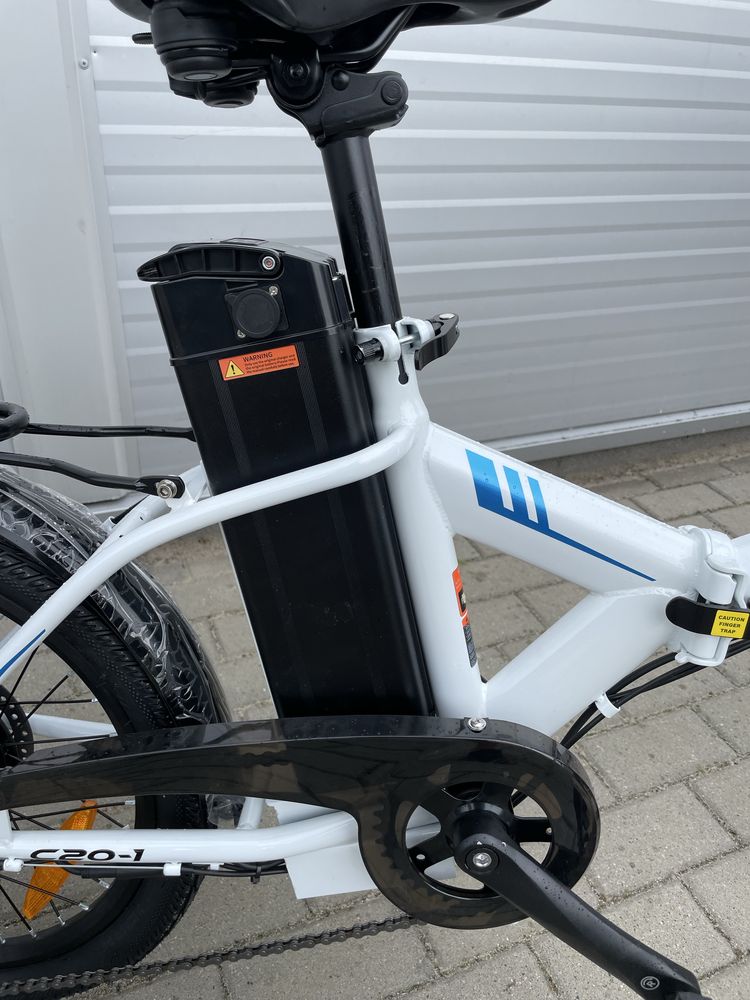 SUPER CENA! Rower Elektryczny VARUN C20-1 10,4Ah 250W 25km/h