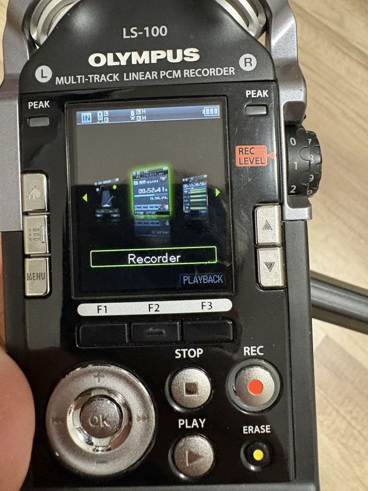 Olympus LS-100 linearny rejestrator dźwięku