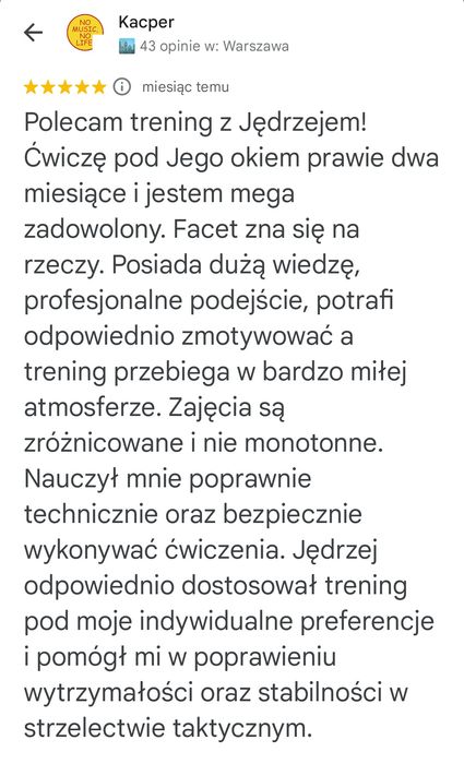 Trener Fitness/Online/Zdrofit Warszawa Mokotów