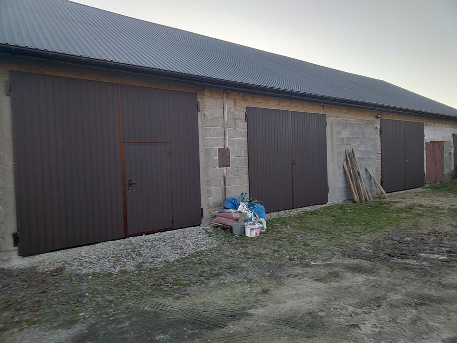 Bramy garażowe drzwi garażowe wierzeje do stodoły obory przesuwne hali